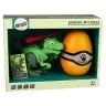Dinosaur Tyrannosaurus Rex set with Egg DIY Screwdriver Green