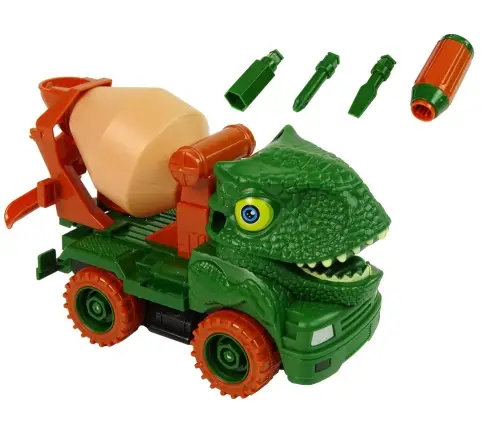 Concrete Truck Dinosaur Unwrecker Green Accessories