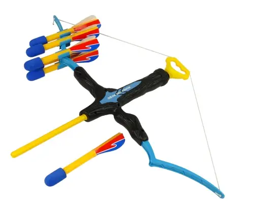 Longbow 6-shot Sport Bow for children Blue and Black Longbow 6-shot Sport Bow for children Blue and Black