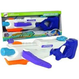 Water Gun 1000ml White-Blue Extendable Arm Water Gun 1000ml White-Blue Extendable Arm