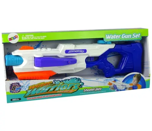 Water Gun 1000ml White-Blue Extendable Arm