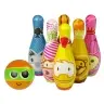 Soft Bowling Set 6 Pieces Coloured Numbers Ball