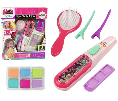 Hair Dyeing Set Hair Straightener Strands 6 Colours Hair Dyeing Set Hair Straightener Strands 6 Colours