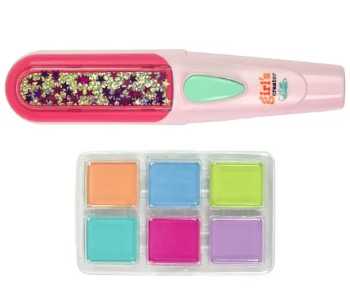 Hair Dyeing Set Hair Straightener Strands 6 Colours Hair Dyeing Set Hair Straightener Strands 6 Colours