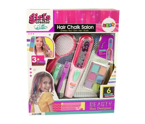 Hair Dyeing Set Hair Straightener Strands 6 Colours Hair Dyeing Set Hair Straightener Strands 6 Colours