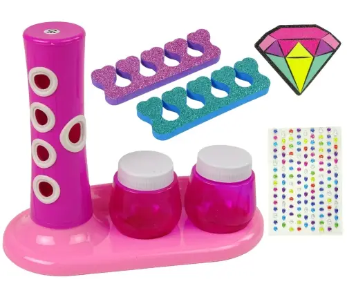 Nail Painting Set Nail Glitter Dispenser Nail Lacquer Stickers Nail Painting Set Nail Glitter Dispenser Nail Lacquer Stickers