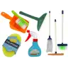 Cleaning Set 11in1 for children mop bucket dustpan spray sponge Cleaning Set 11in1 for children mop bucket dustpan spray sponge