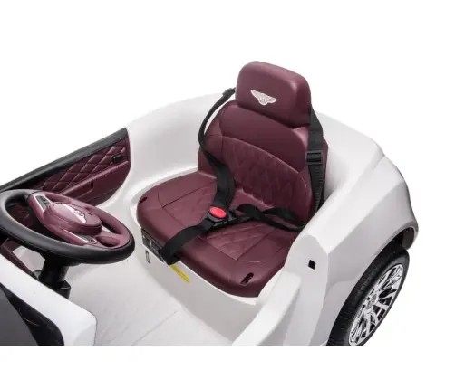 Vienvietīgs elektromobilis Bentley Mulsanne White