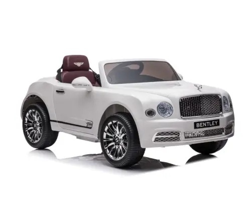 Vienvietīgs elektromobilis Bentley Mulsanne White
