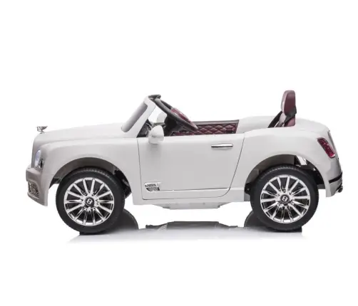 Vienvietīgs elektromobilis Bentley Mulsanne White