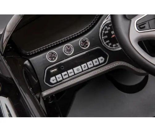 Vienvietīgs elektromobilis Bentley Mulsanne Black