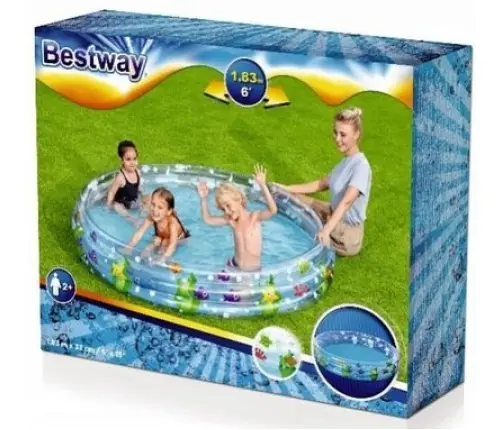 Sea World Inflatable Pool 183 x 33 cm Bestway 51005