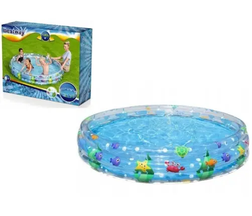 Sea World Inflatable Pool 183 x 33 cm Bestway 51005