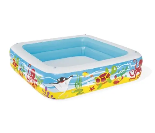 Inflatable Pool For Children With A Canopy 140 x 140 x 114 cm Bestway 52192