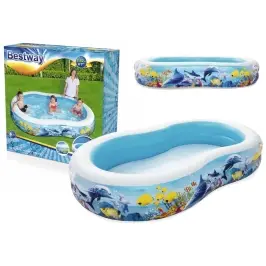 Inflatable Ocean Pool 262 x 157 x 46 cm Bestway 54118 Inflatable Ocean Pool 262 x 157 x 46 cm Bestway 54118