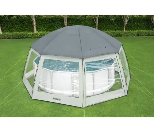 Gazebo Tent For Swimming Pool 600 x 600 x 295 cm Bestway 58612 Gazebo Tent For Swimming Pool 600 x 600 x 295 cm Bestway 58612