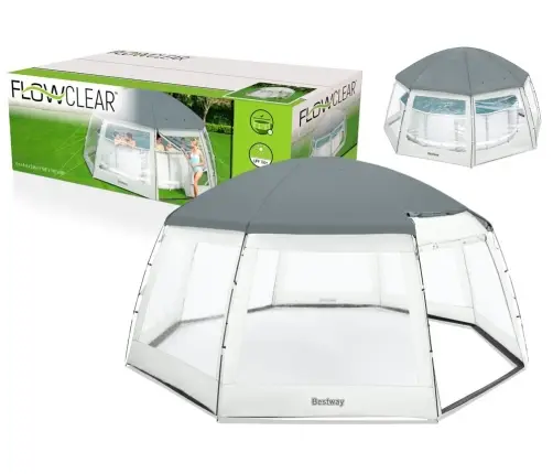 Gazebo Tent For Swimming Pool 600 x 600 x 295 cm Bestway 58612 Gazebo Tent For Swimming Pool 600 x 600 x 295 cm Bestway 58612