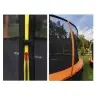 Batuts ar drošības tīklu un kāpnēm 244 cm (8ft) LEAN SPORT BEST Orange