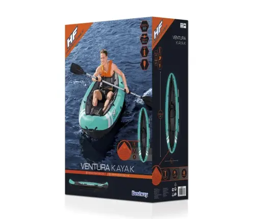 Bestway Inflatable Kayak 280 x 86 x 40 cm 65118 Bestway Inflatable Kayak 280 x 86 x 40 cm 65118