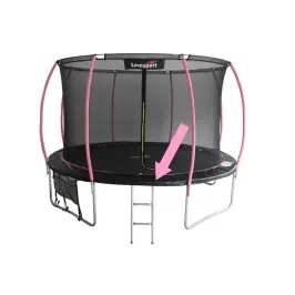 Aizsargpārsegs batutam Sport Max 244 cm (8ft) Black-Pink