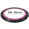 Aizsargpārsegs batutam Sport Max 244 cm (8ft) Black-Pink
