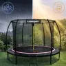 Spring Cover for Sport Max 10ft Trampoline Black-Pink