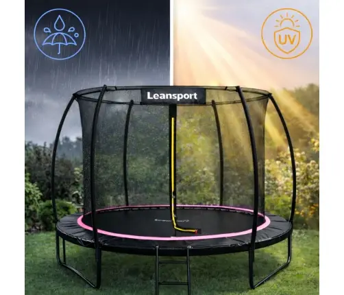 Atsperu aizsargs batutam Sport Max 488 cm (16ft) Black-Pink