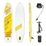 Surfboard Yellow 320 x 76 x 12 cm Bestway 65348