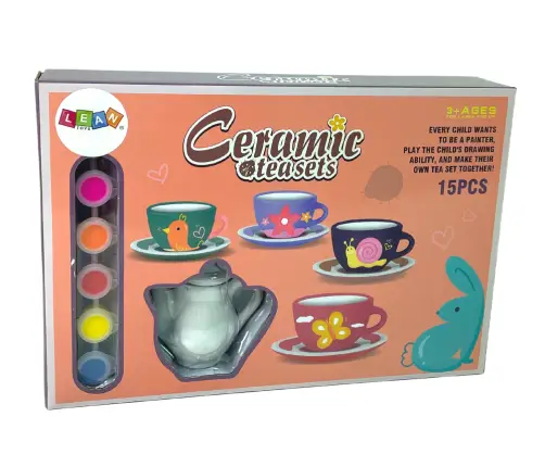 DIY Paint Porcelain Tea Set DIY Paint Porcelain Tea Set