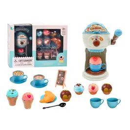Set of Sweets Cafe Ice Cream Machine Cups Muffins