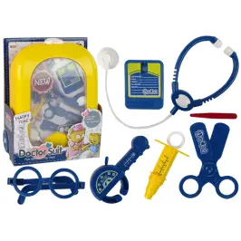 Doctor Kit in Backpack Doctor Stethoscope Scissors Yellow