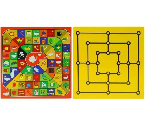 Big Games Set 18 Gameboards Chess Manji Draughts