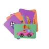 Magnetic Jigsaw Book Vehicles Cards Helicopter Police