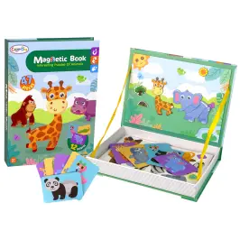 Magnetic Puzzle Book Animals Puzzle Crocodile Monkey Magnetic Puzzle Book Animals Puzzle Crocodile Monkey