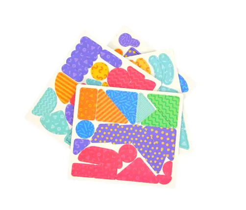 Magnetic Puzzle Book Shapes Cards Magnetic Puzzle Book Shapes Cards