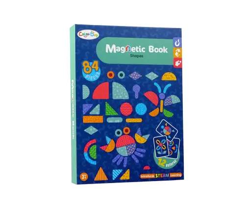 Magnetic Puzzle Book Shapes Cards Magnetic Puzzle Book Shapes Cards