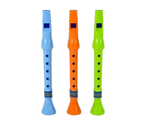 Set of Three Flutes for Children Animals Set of Three Flutes for Children Animals