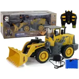 Huge excavator R/C loader Remote-controlled 360-degree rotation LED lights