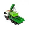 Car Transporter Roadside Assistance Tow Truck 1:16 Green Sound Lights