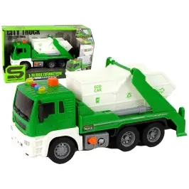 Rubbish truck Segregation Green friction Drive 1:16 Rubbish truck Segregation Green friction Drive 1:16