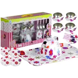 Beautiful Metal Tea Service Kitchen Set Beautiful Metal Tea Service Kitchen Set