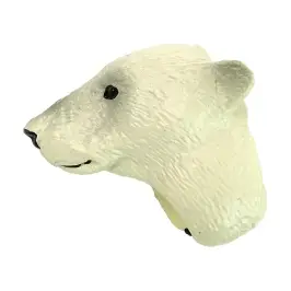 Hand Ring Educational Animals Bear White