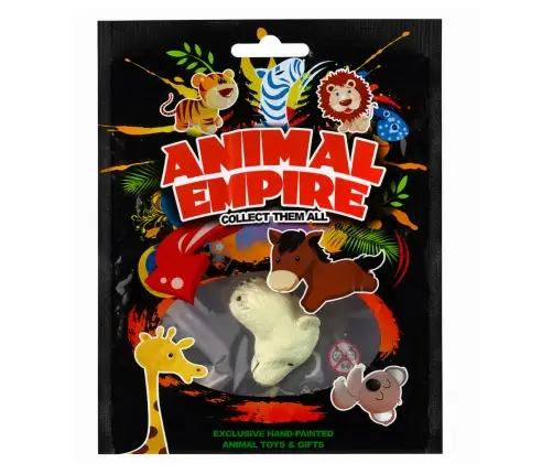 Hand Ring Educational Animals Bear White