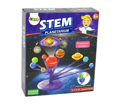 Paintable Planetarium Moving Planets Science Set