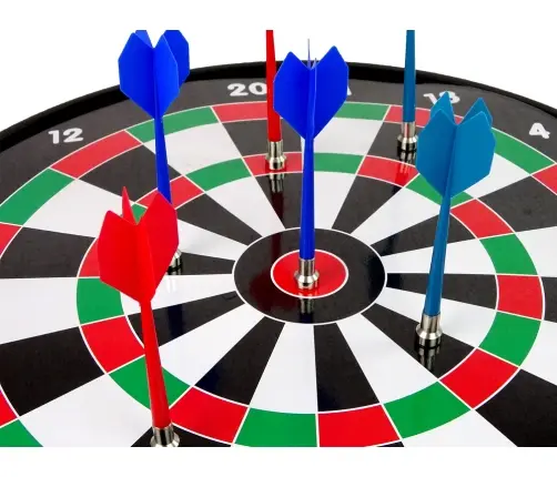 Dart Board with Magnetic Darts 6 pieces