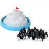 Family game Climbing Penguins on Ice