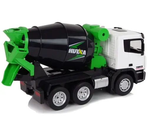 Concrete mixer Remote Controlled 1:18 Black Huina 2.4G Rotating Bucket