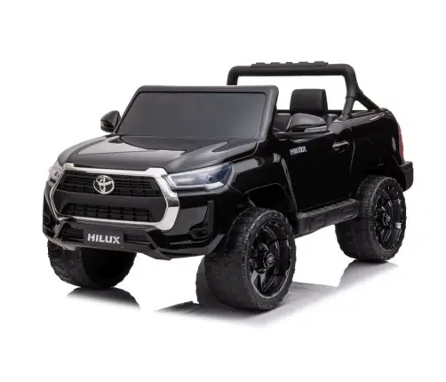 Divvietīgs bērnu elektromobilis Toyota Hilux DK-HL860 Black