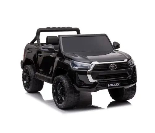 Divvietīgs bērnu elektromobilis Toyota Hilux DK-HL860 Black