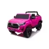 Divvietīgs bērnu elektromobilis Toyota Hilux DK-HL860 Pink